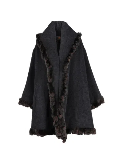 Pre-owned Fendi Wool Coat In Black