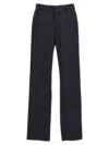 Fendi Crepe Trousers Featuring Pockets And Pleats In Black