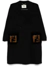 Fendi Women Wool Double-breasted Coat
