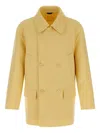 Fendi Wool Double-breasted Pea Coat Clothing