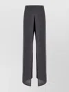 Fendi Embroidered Wool Pant