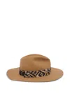 Fendi Wool Hat In Sand