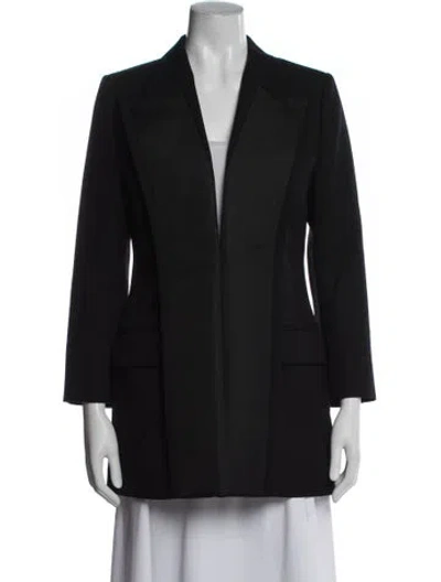 Pre-owned Fendi Wool Jacket In Black