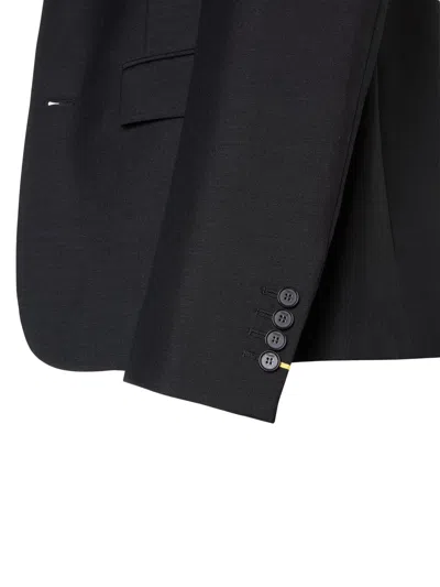 Fendi Wool Jacket In Black