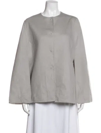 Pre-owned Fendi Wool Jacket In Gray