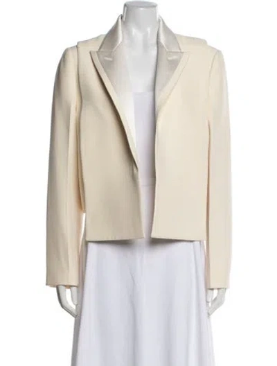 Pre-owned Fendi Wool Jacket In Neutrals
