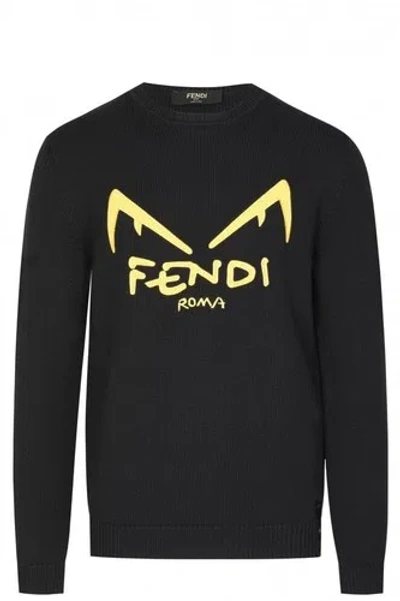 Pre-owned Fendi Jersey Wool Man Fzz477 In Multicolour