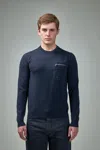 Fendi Wool Jumper In Blue