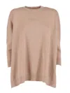 Fendi Wool Knit Dress In Neutral