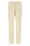 Fendi Wool Trousers With Back Pockets And Belt Loops
