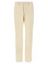 Fendi Wool Trousers With Back Pockets And Belt Loops