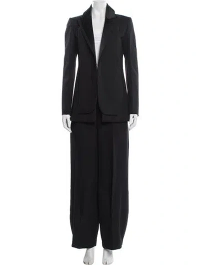 Pre-owned Fendi Wool Pantsuit In Black
