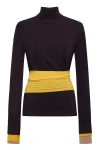 Fendi Multi-layer Jamper In Multicolor