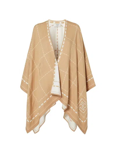 FENDI Fendi Wool Poncho