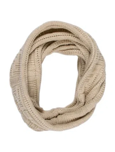 Pre-owned Fendi Wool Scarf In Neutral