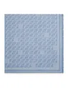 Fendi Wool Shawl In Blue