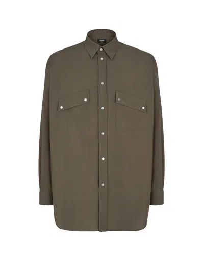 FENDI WOOL SHIRT