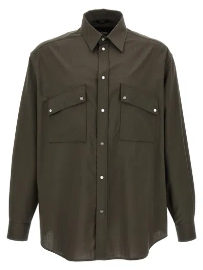 FENDI FENDI WOOL SHIRT
