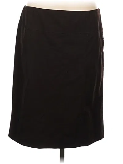 Pre-owned Fendi Wool Skirt In Brown
