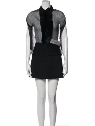 Pre-owned Fendi Wool Skirt Set In Black