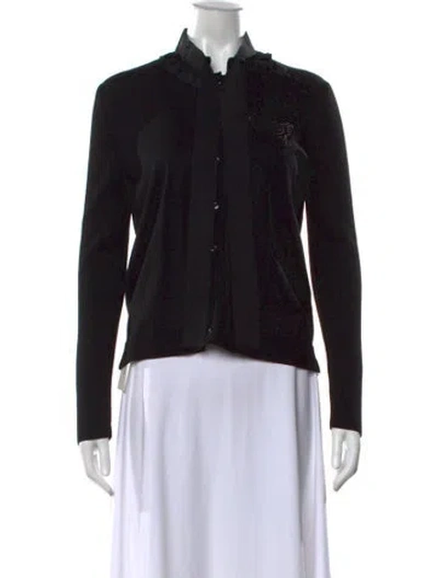 Pre-owned Fendi Wool Sweater In Black