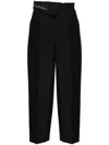 Fendi "kid Mohair Carrot Fit Pants