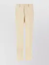 Fendi Wool Trousers With Back Pockets And Belt Loops