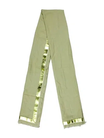 Pre-owned Fendi Wool Vintage Scarf