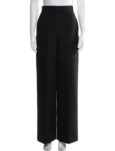 Pre-owned Fendi Wool Wide Leg Pants In Multi