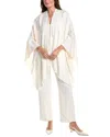 Fendi Wool-blend Poncho In White