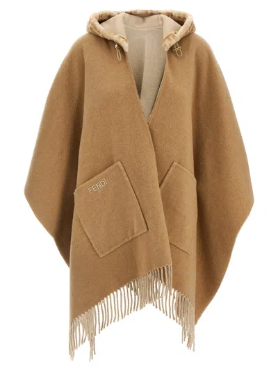 FENDI WO/WS PONCHO
