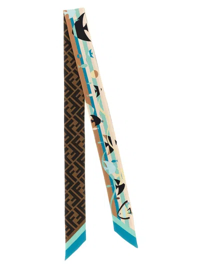 Fendi Wrappy Scarf In Multicolor