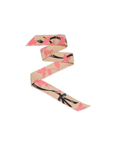 Fendi Wrappy Scarf In Nude