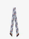 Fendi Wrappy Silk Bandeau In Multi