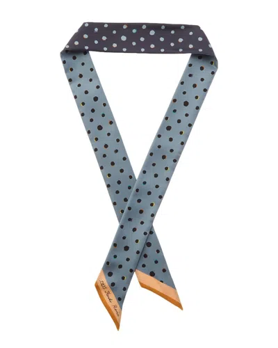 Fendi Wrappy Silk Scarf In Multi