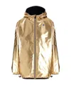 Fendi X K-way Ff-print Reversible Jacket In Nude