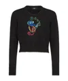 Fendi X Noel Fielding Abstract-print Jumper In Black