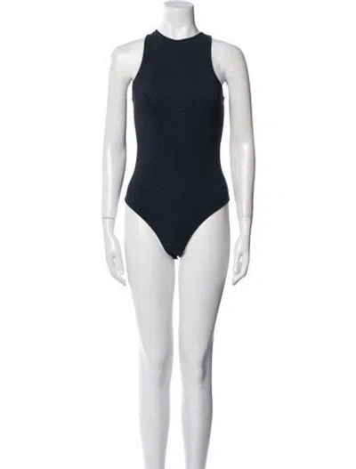 Pre-owned Fendi X Skims Crew Neck Sleeveless Bodysuit In Gray