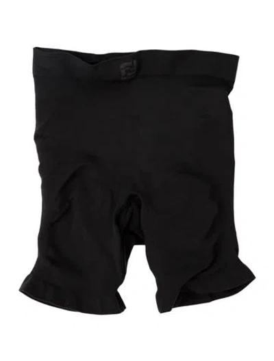 Pre-owned Fendi X Skims Nylon Sweatpants In Black