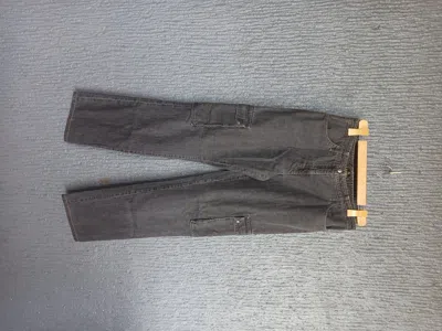 Pre-owned Fendi X Vintage Fendi Cargo Pants In Denim/grey