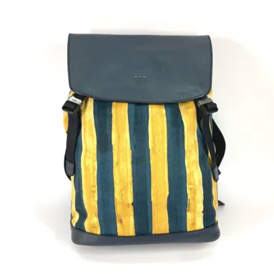 Pre-owned Fendi Yellow Other Backpack ()