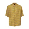 Fendi Ff Labyrinth Silk Shirt