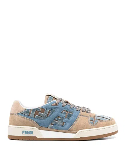 FENDI ZAPATILLAS - MARRÓN