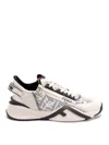 Fendi Men Flow Sneakers In White