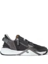 Fendi Men Flusso Di Scarpe Da Ginnastica In Brown