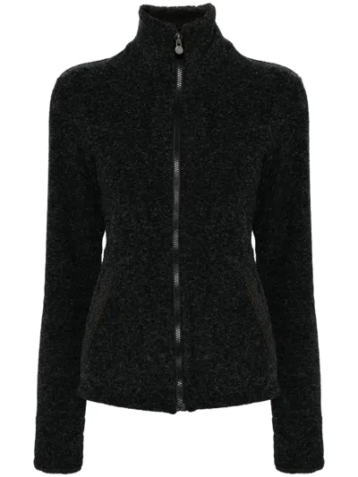 Pre-owned Fendi Zip-up Fleece Jacket In Grey