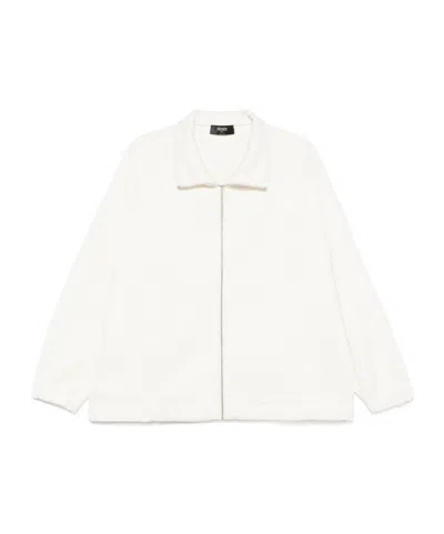 FENDI FENDI MONOGRAM PRINTED ZIPPED SWEATSHIRT