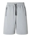 Fendi Zip-pocket Shorts In Metallic