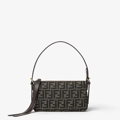 Fendi Small Zip-top Bag In Ff Zucca Jacquard Fabric In Multi | ModeSens