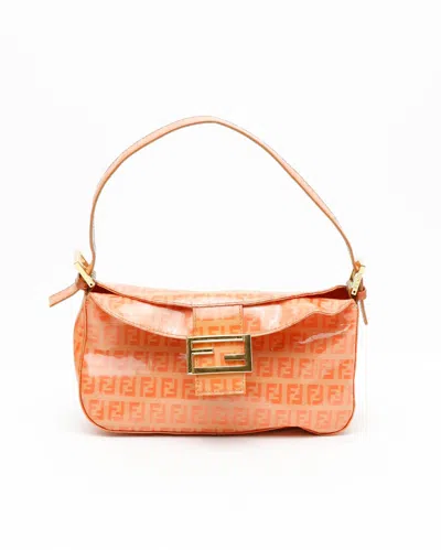 FENDI FENDI ZUCCA BAGUETTE BAG